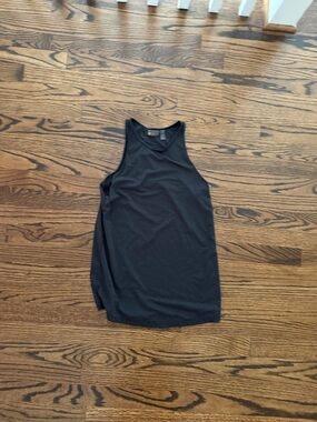 Zella Black High-Neck Athletic Tank xxs